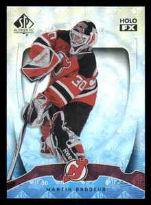2009-10 SP Authentic Holoview FX #FX21 Martin Brodeur - Picture 1 of 2