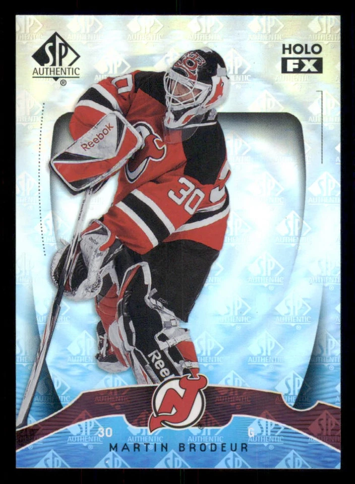 2009-10 SP Authentic Holoview FX #FX21 Martin Brodeur - Image 1 of 2