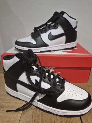 Nike Dunk High Retro Panda DD1399-105 – Neuve avec boîte – Taille 43 EU (US 9.5 - Photo 1/4