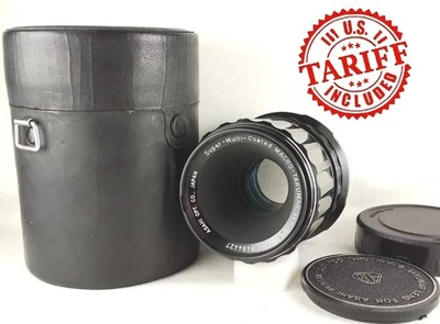 [N MINT w/ Case] Pentax SMC Macro Takumar 6x7 135mm f/4 Lens for 67 From JAPAN - Image 1 of 4