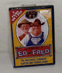 NEW Adventures of Ed & Fred Duck Deer Hunting & Fish'n 3 Movies Stoney Wolf DVD - Picture 1 of 5