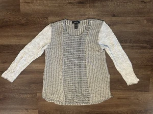 Macy's Style & Co Damen Refresh Strick meliert asymmetrisch Nähte Pullover Medium - Bild 1 von 5