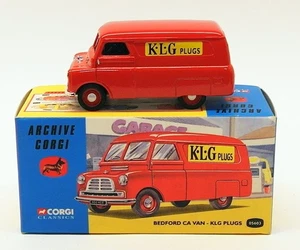 Corgi - 1/43 Scale diecast - 05603 Bedford CA Van KLG Plugs - Picture 1 of 4