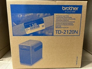 Brother TD-2120N Label/Receipt Printer Desktop USB/Serial/Wireless - Picture 1 of 10
