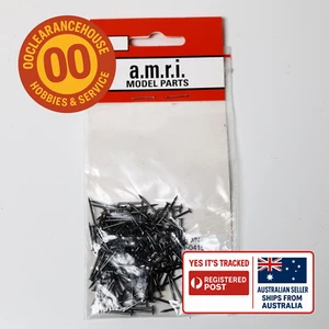 HO/OO Track Pinning Nails bronze blackened 14mm for Hornby/Peco track - Bild 1 von 3