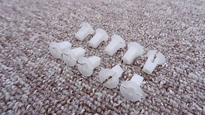 PORSCHE HEADLAMP/HEADLIGHT SCREW GROMMET INSERT ADJUSTING BUSH CLIPS 10pcs - Picture 1 of 12
