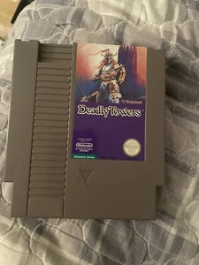 Cartucho Deadly Towers Nintendo NES - Imagen 1 de 3