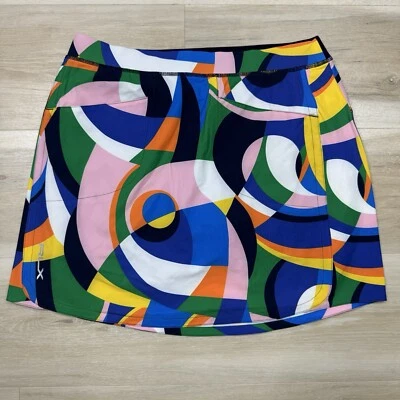 Pantalones Cortos Ralph Lauren RLX Riviera Abstractos Golf/Tenis/Pickleball - Talla Pequeña Foto 1 de 4