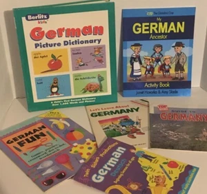 Vintage Lot of 6 kids Children’s Learning books in German / Germany - Picture 1 of 6
