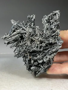 SS Rocks - Stibnite (Wuning Mine, Wuning Co, China) 200g - Picture 1 of 6