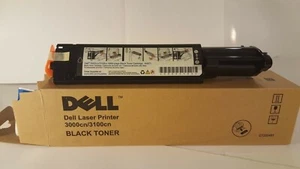 Dell 3000/3100cn 4 PK (1 Black /1 Cyan / 1 Yellow / 1 Magenta) GENUINE TONER NIB - Picture 1 of 4