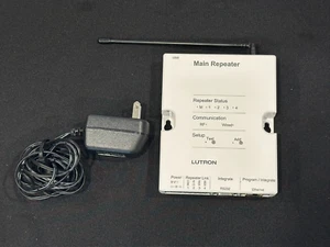 Lutron RR-MAIN-REP-WH RadioRA 2 Main Repeater - White - Pre-Owned - Picture 1 of 5