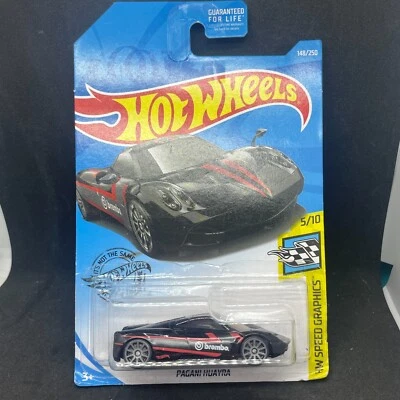 Hot Wheels 2019 HW Speed Graphics — литая модель Pagani Huayra (FYF00) Brembo - Изображение 1 из 4