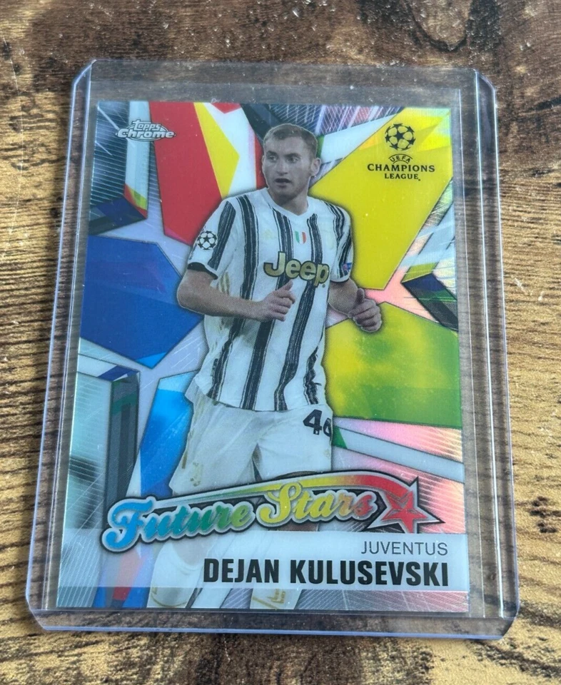 2021 Topps Chrome UEFA Champions #FS-DK DEJAN KULUSEVSKI Future Stars - Image 1 of 1