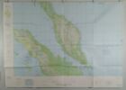 1975 MALAYSIA, SINGAPORE Operational Navigation Chart ONC L-10 Ed. 6 - 41"x57"