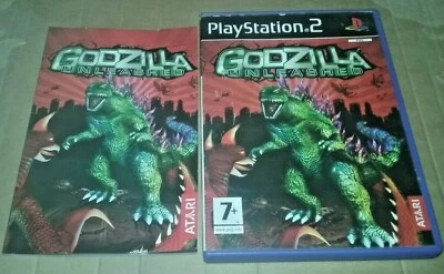 Godzilla Unleashed Playstation 2 PS2 UK Englisch PAL Spiel CIB EU Verkäufer E... - Bild 1 von 4