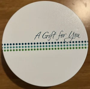EIN GESCHENK FÜR SIE - KEKSDOSE 7,25 cm Durchmesser - Bild 1 von 4