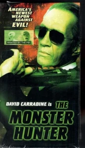 The Monster Hunter (VHS) NEW & SEALED David Carradine - Picture 1 of 2