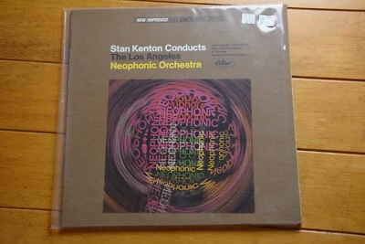STAN KENTON "CONDUCTS NEOPHONIC ORCHESTRA" LP 12" RECORD VG+ CAPITOL [49] - Image 1 of 4