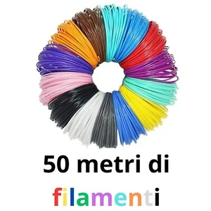 Filamente für 3D Pen Bunte Nachfüllungen für dreidimensionale Zeichnungen Kin... - Bild 1 von 9