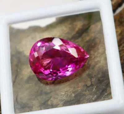 PIEDRA PRECIOSA NATURAL suelta Montana cambio bicolor zafiro corte pera 10,35 quilates Foto 1 de 4