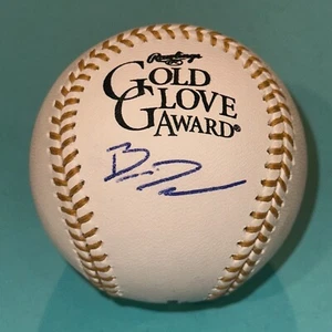 BRENTON DOYLE (Rockies) Signed Official GOLD GLOVE Baseball Beckett (BAS) - Picture 1 of 4