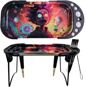 Tobacco Rolling Tray Cone Loader include Metal Rolling Tray Filling Device&Brush - Picture 1 of 4