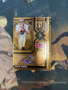 DREW BREES 2024 PANINI GOLD STANDARD #SBDDB SUPER BOWAL DIAMOND SIG /10 - Picture 1 of 2