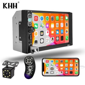 7" Double 2 Din Stereo Radio Bluetooth Car MP5 Player Touch Screen Bluetooth FM