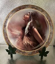 Bradford Exchange “The Promise” by Lee Bogle, Native American Beauty Plate, 8.5"