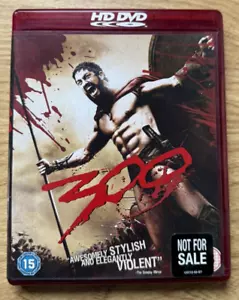 300 HD-DVD Warner Bros Pictures PAL UK Region Gerard Butler 2006 - Picture 1 of 3