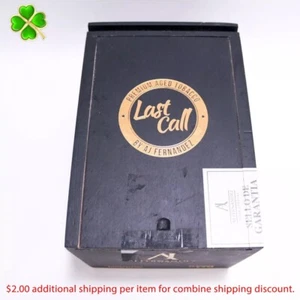 Last Call Maduro Puros Flaquitas Caja de Puros Madera Vacía 7.25" x 5" x 4.5" - Imagen 1 de 9