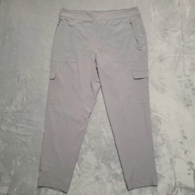 Bass Pants Mens XL Gray Lightweight Travel Cargo Utility Outdoors Stretch Blend - Image 1 of 4