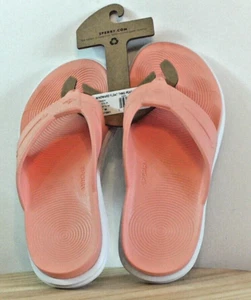 Sperry Windward Float Flip Flop Thong Women's,Peach, Size6M - Picture 1 of 4