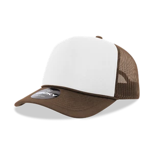 Decky 5 Panel Mid Profile Structured Foam Trucker - 6025 - Picture 1 of 48