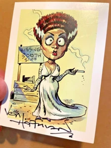 MIKE'S FAMOUS MONSTER U. SET SIGNED! Collectors 9-Card Set by Von Hoffman - Picture 1 of 3
