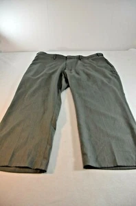Botany 500 Men Dress Pants Size 42 Gray Flat Front Polyester - Picture 1 of 9