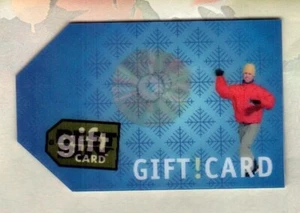 BEST BUY Snowflakes and CD/DVD ( 2002 ) Die-Cut Lenticular Gift Card ( $0 ) RARE - Picture 1 of 2