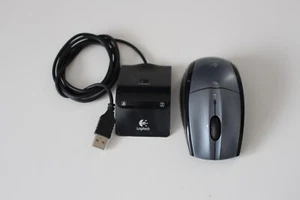 Logitech Mouse and Receiver - Picture 1 of 2