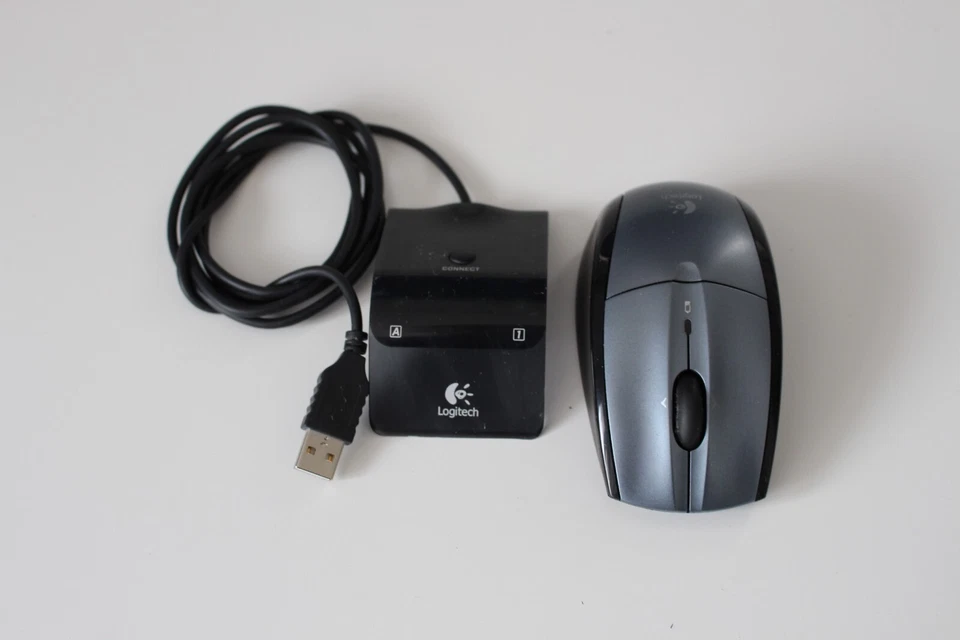Logitech Mouse and Receiver (Free Postage) - Image 1 of 2