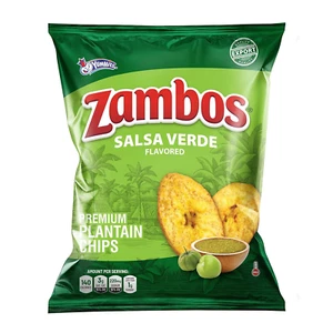 Plantain Chips Salsa Verde (Pack of 12) - Picture 1 of 9