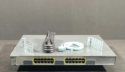 Cisco 3750G  WS-C3750G-24T-S 24 Port Gigabit Switch - Same Day Shipping - Image 1 of 4