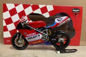 2002 MINICHAMPS MICHAEL THE BLADE RUTTER DUCATI 996RS 122021296 MACAU GP WINNER - Picture 1 of 18
