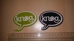 KNOG - 2 Sticker / Decal - bike, bicycle, ram, desk, tool, funny, road - Picture 1 of 1