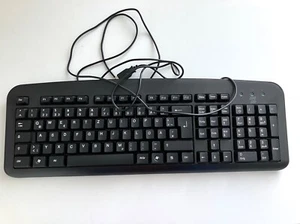 Hama Tastatur RT 200 mit Kabel (kabelgebundene Tastatur) für PC - Bild 1 von 4