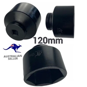 120mm Impact Socket 1” Dr Socket Large Heavy Duty Nuts Bolts Sockets Tools Air - Picture 1 of 12