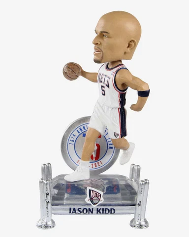 Jason Kidd New Jersey Nets 75th Anniversary Bobblehead NBA Cover