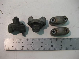 1973 YAMAHA GT1 GT80 GTMX 80 VINTAGE TRIPLE TOP BAR CLAMPS HARDWARE - Picture 1 of 1