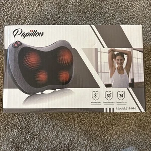 Shiatsu Neck & Back Massager Pillow with Heat New In Box - Picture 1 of 5