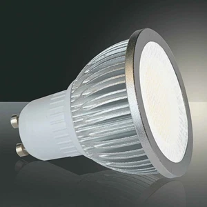 Lampadina LED GU10 5W alluminio bianco caldo 450lm 230V 50Hz retrò vintage - Foto 1 di 3